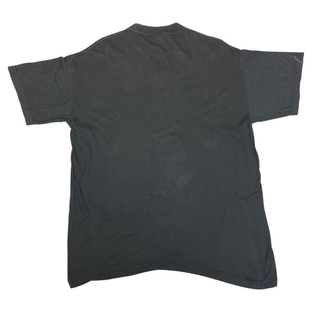 Vintage Rare 1997 Black Homer And Bart Simpson T-shirt L
