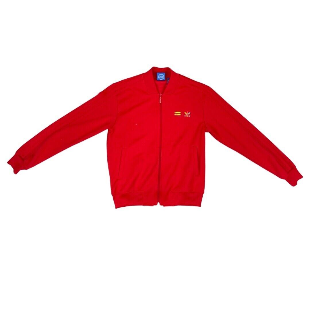 Vintage 00s Red Adidas Originals Superstars Pharrell Williams Track Jacket M