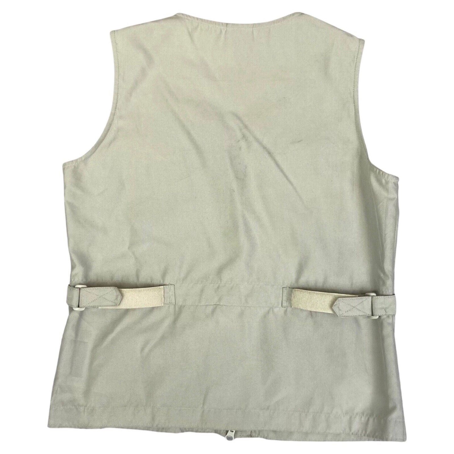 Vintage 90s 00s Beige Columbia Tactical Fisherman’s Gilet Vest 8 10 S
