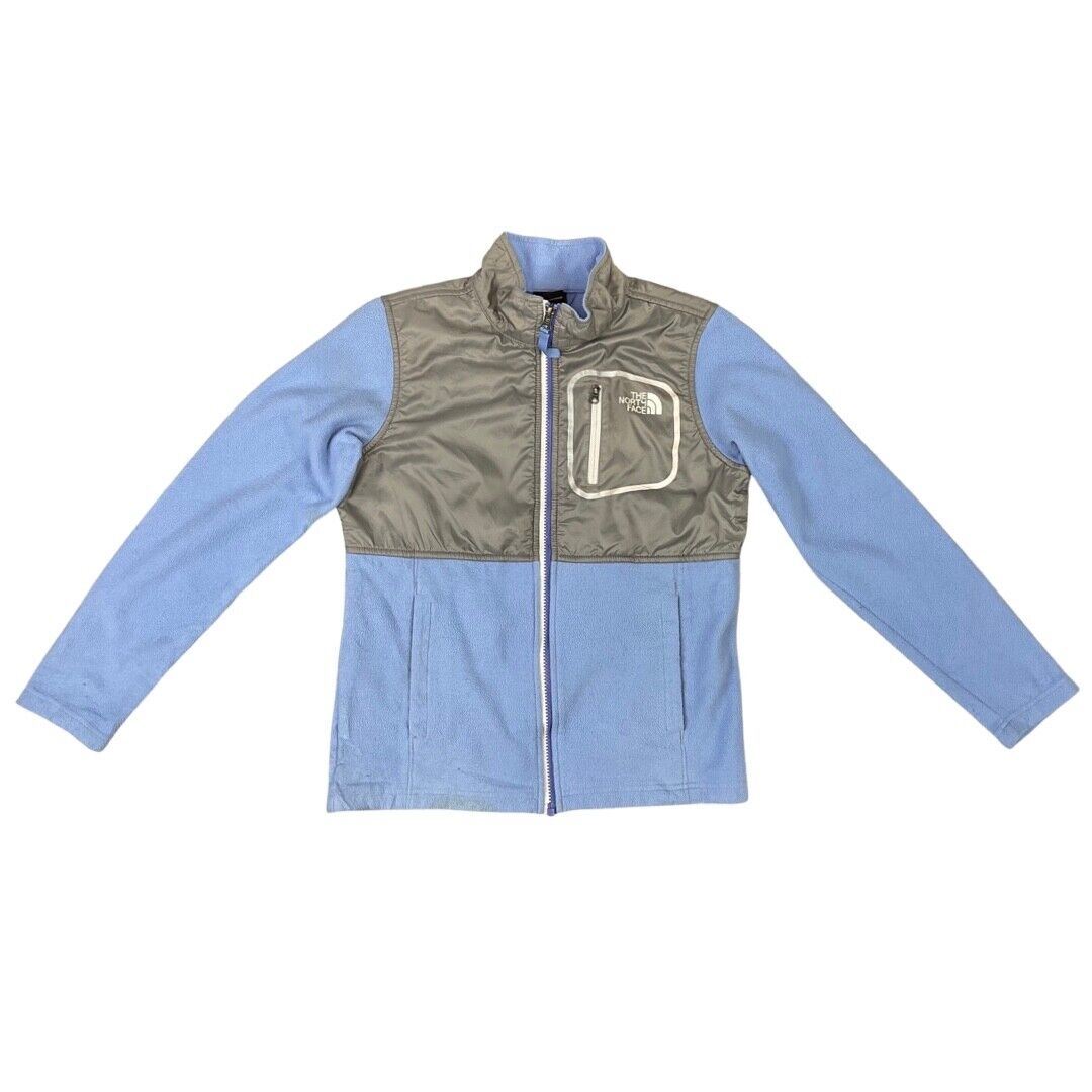 Vintage 90s Powder Blue The North Face Fleece XXS XS
