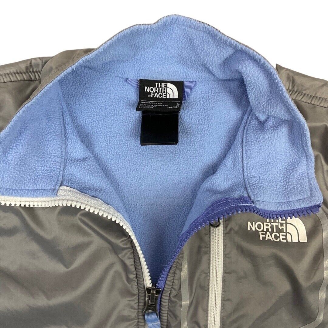 Vintage 90s Powder Blue The North Face Fleece XXS XS