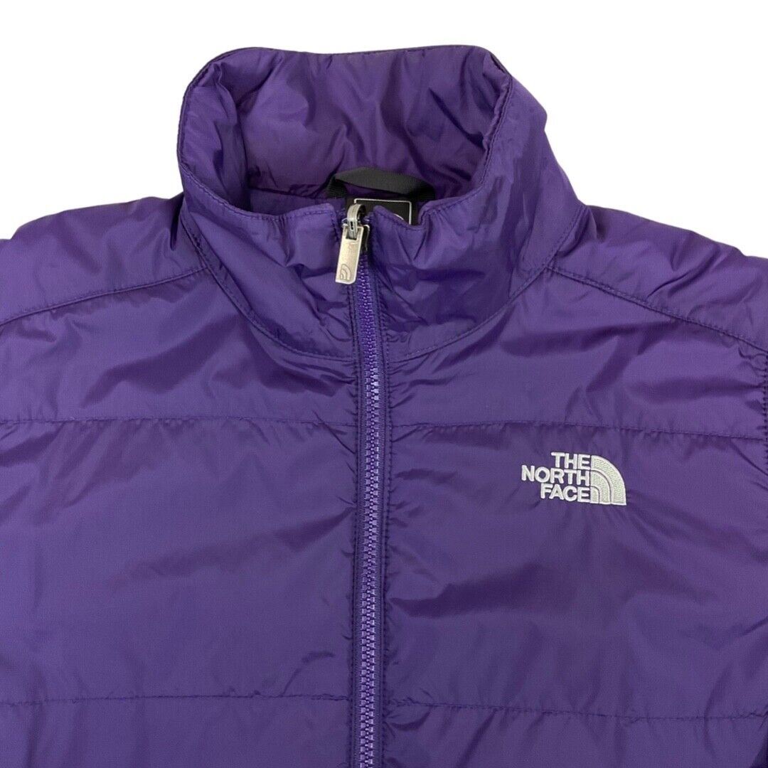 Vintage 90s Purple The North Face Lightweight Puffa Jacket S