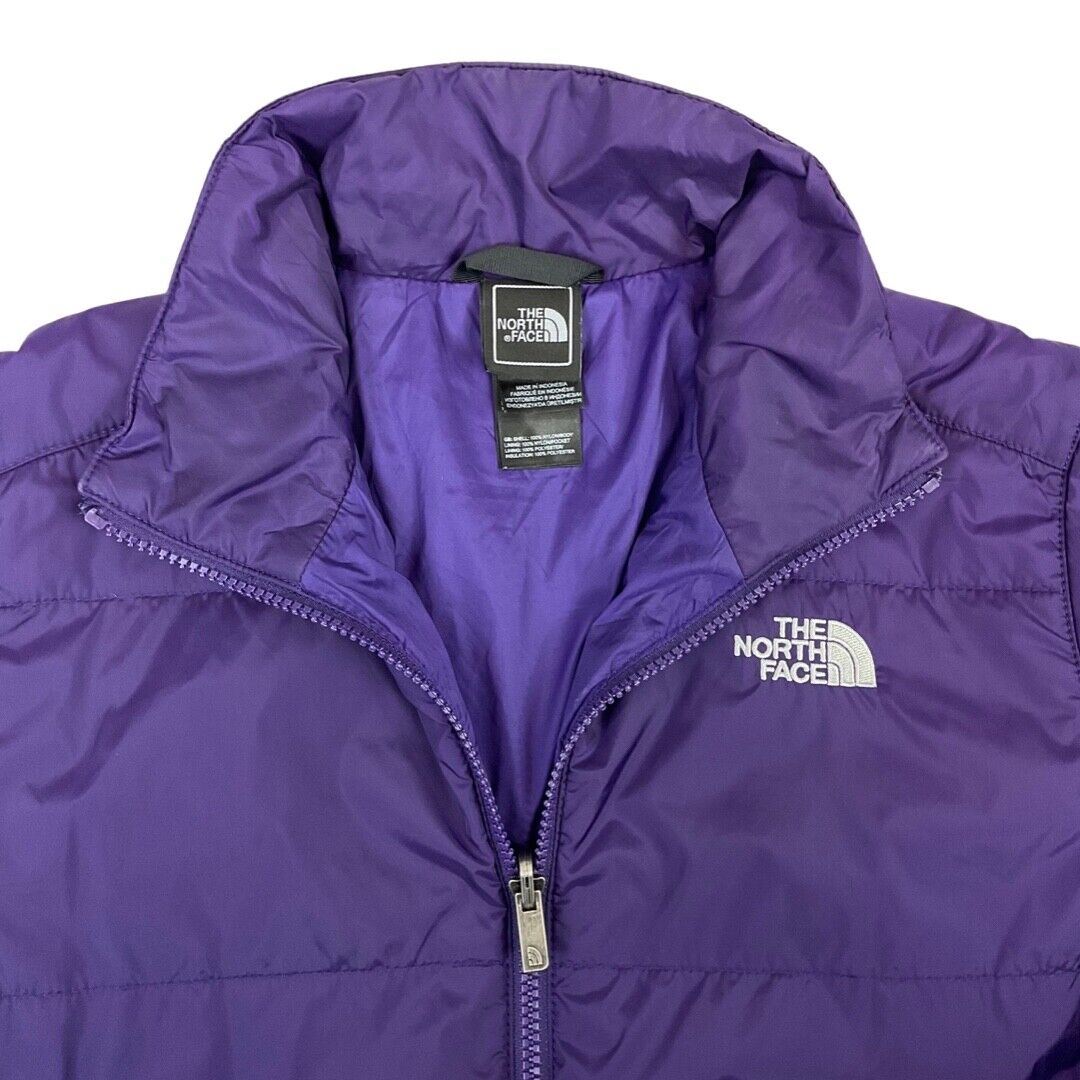 Vintage 90s Purple The North Face Lightweight Puffa Jacket S
