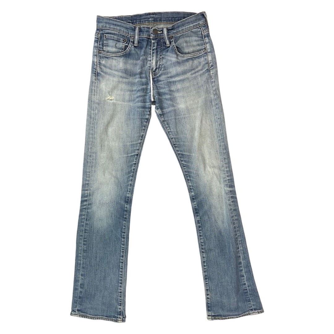 Vintage 90s 00s Blue Levi’s 527 Distressed Bootcut Denim Jeans 28 Waist S