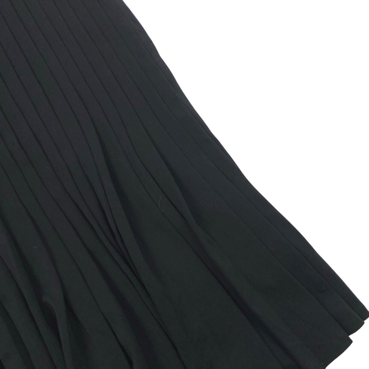 Vintage 90s 00s Black Polo by Ralph Lauren Pleated Mini Dress 8 10 S