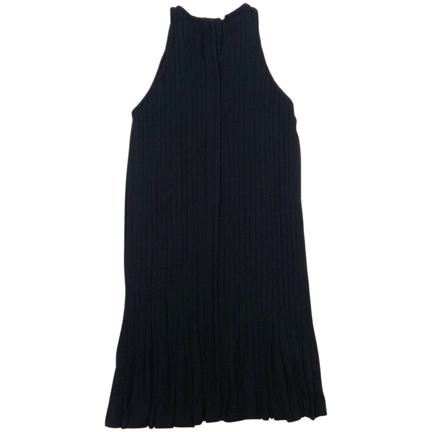 Vintage 90s 00s Black Polo by Ralph Lauren Pleated Mini Dress 8 10 S