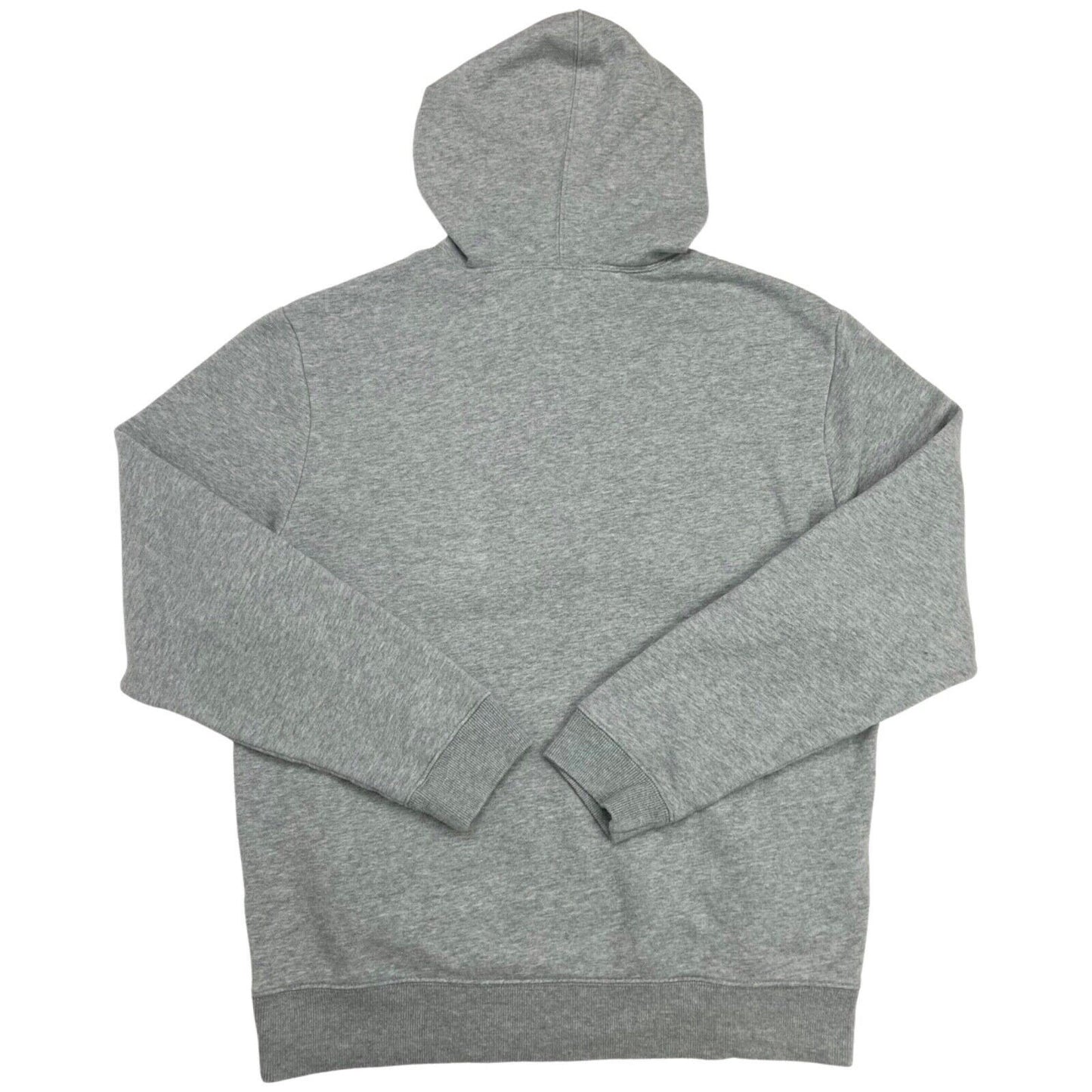 Vintage 90s 00s Grey Spell Out Appliqué Gap Hoodie L