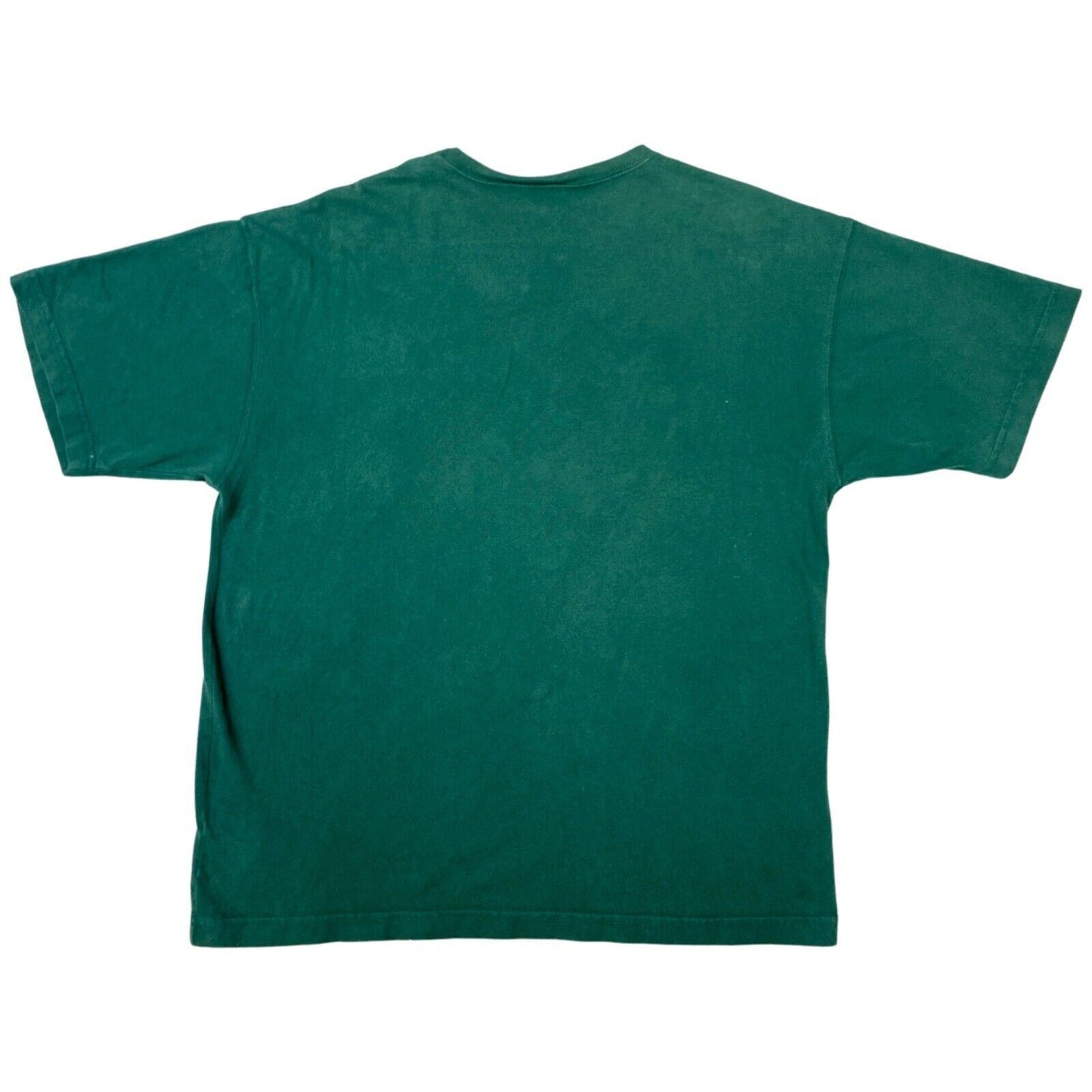 Vintage 90s 00s Green Looney Tunes Embroidered T-Shirt L