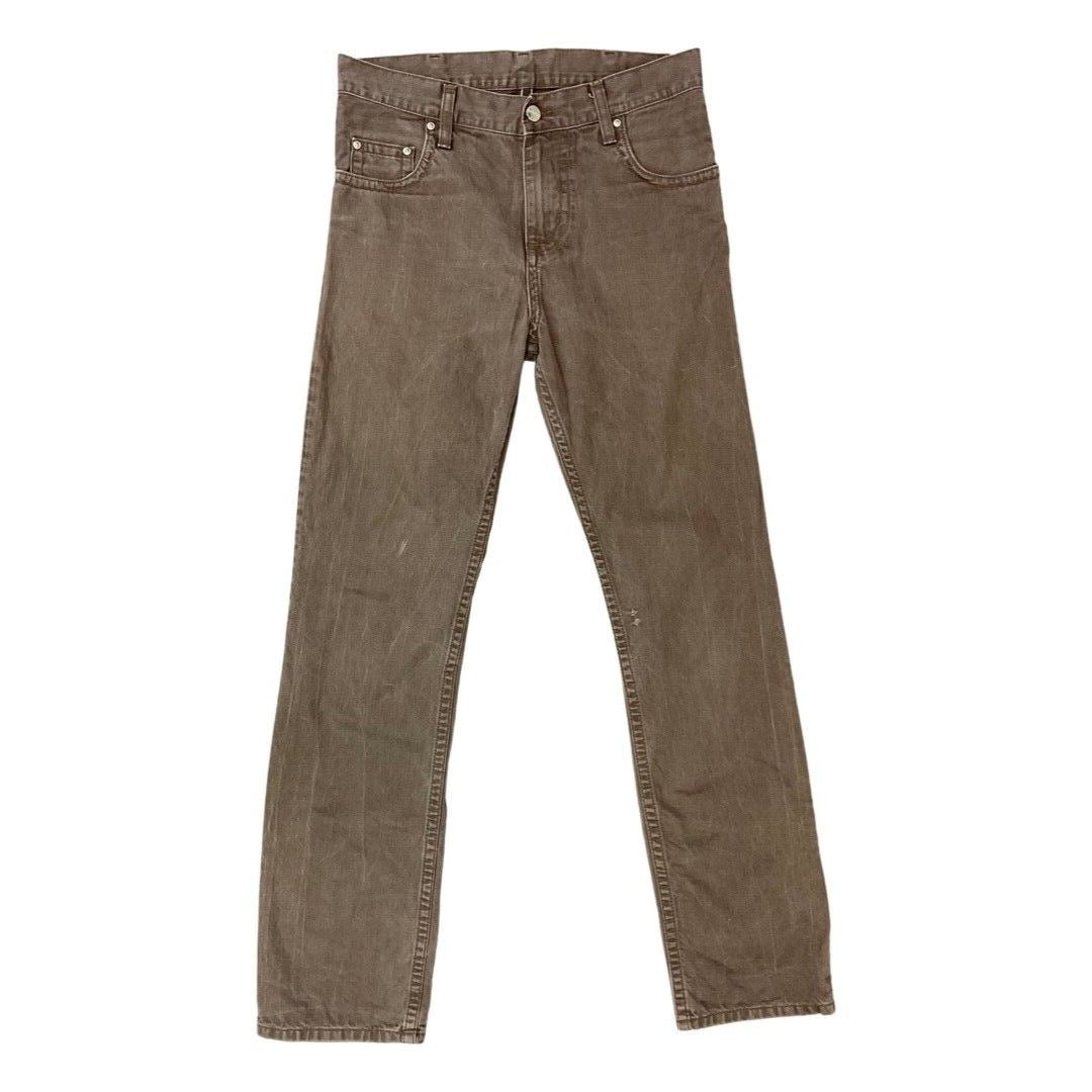 Vintage 90s 00s Brown Carhartt Workwear Straight Leg Trousers Denim Jeans 31 M