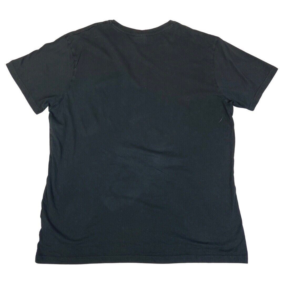 Vintage 00s Black The Simpsons Graphic T-shirt XL