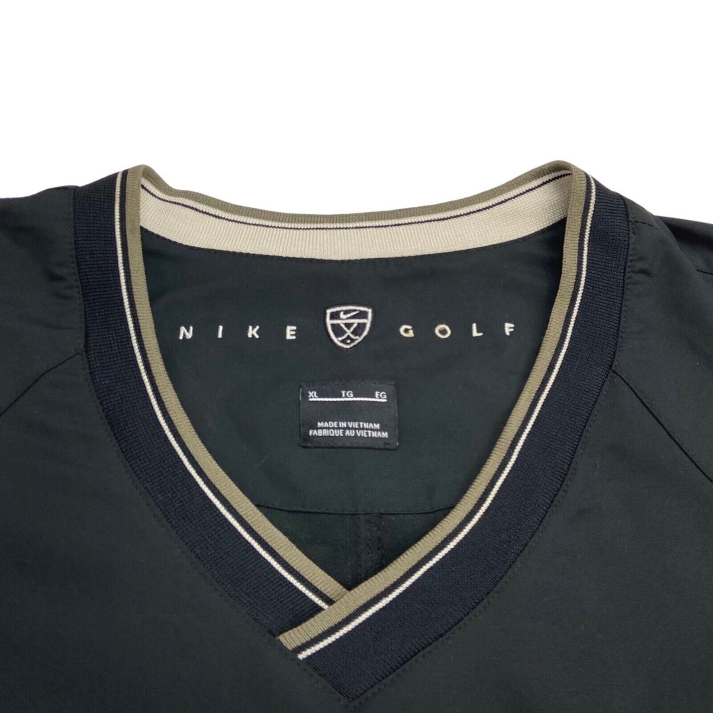 Vintage 90s Black Nike Golf Ohio Lacrosse Long Sleeve T-shirt XL