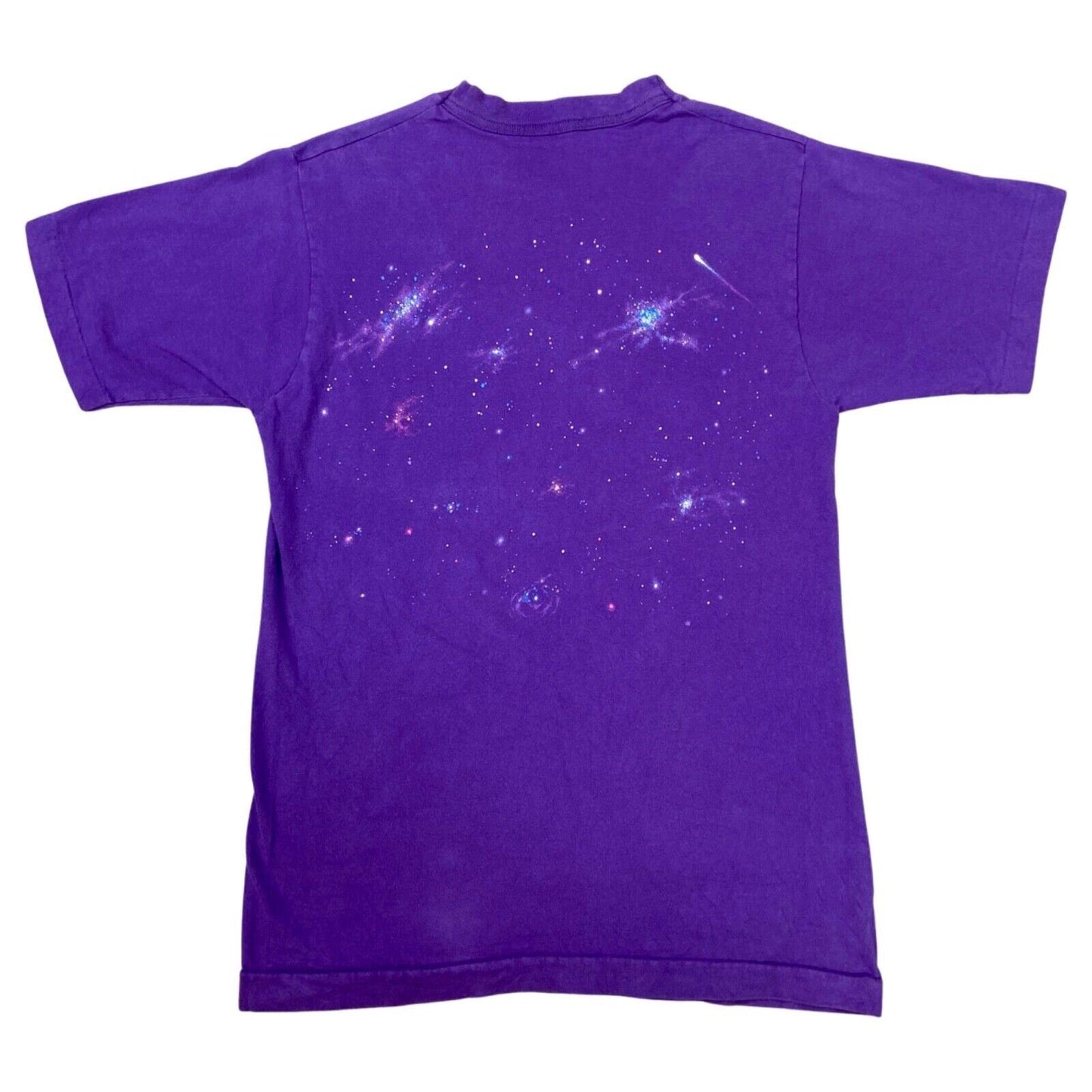 Vintage Rare 90s Purple Single Stitch Universal Studios E.T. Graphic T-shirt S