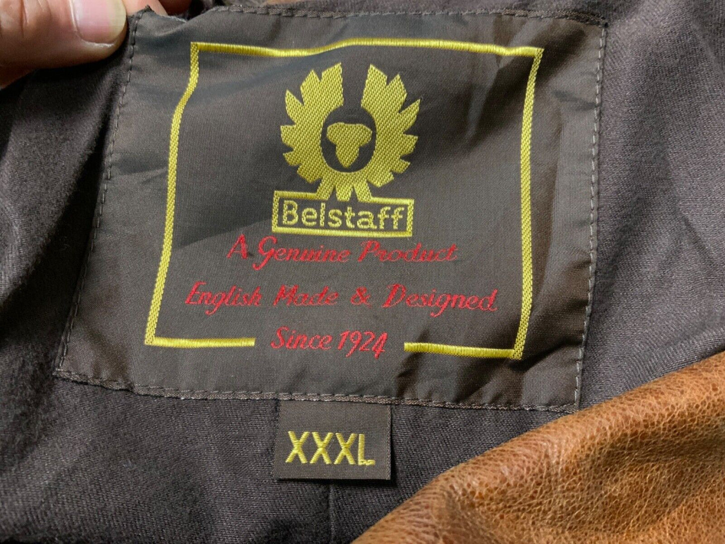 RARE BELSTAFF LEATHER DOUGLAS BLAZER MOTORCYCLE JACKET MALENOTTI GOLD LABEL XXX