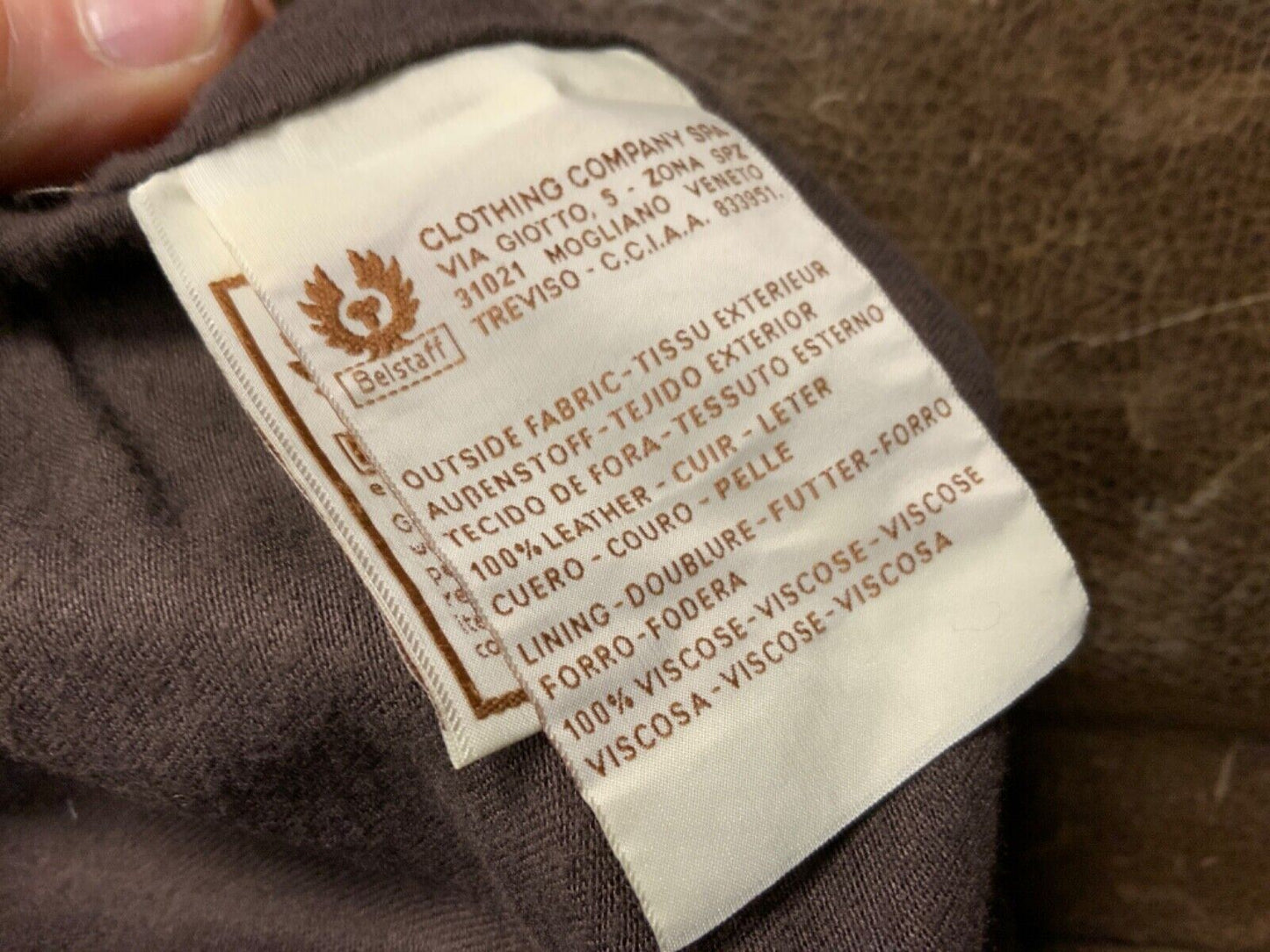 RARE BELSTAFF LEATHER DOUGLAS BLAZER MOTORCYCLE JACKET MALENOTTI GOLD LABEL XXX