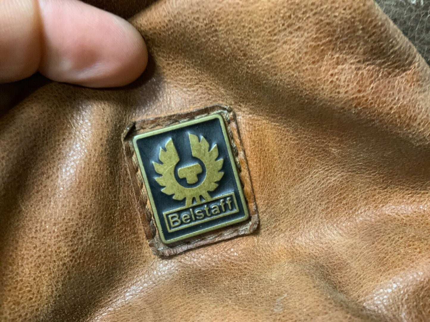 RARE BELSTAFF LEATHER DOUGLAS BLAZER MOTORCYCLE JACKET MALENOTTI GOLD LABEL XXX