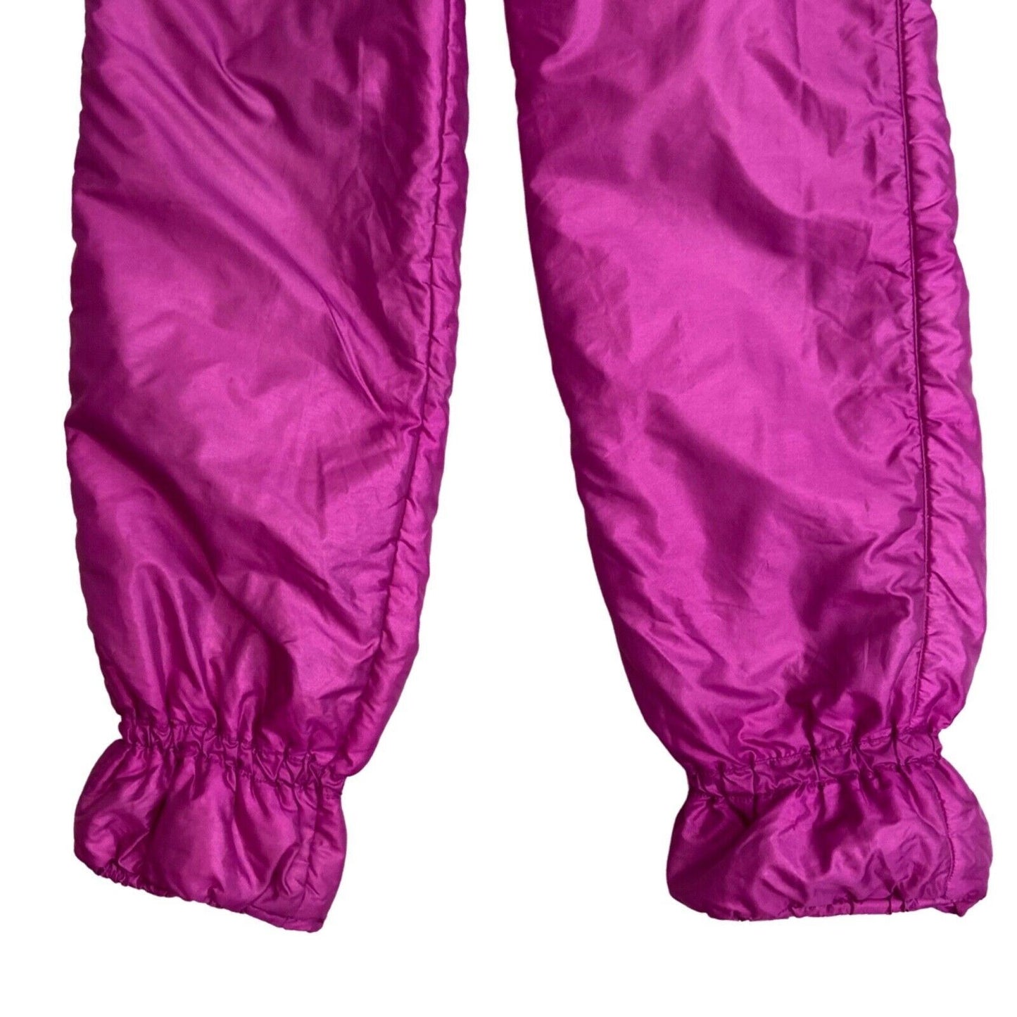 Vintage 80s 90s Purple Ellesse Embroidered Zip-Up Sports Ski Suit Jumpsuit 10 12