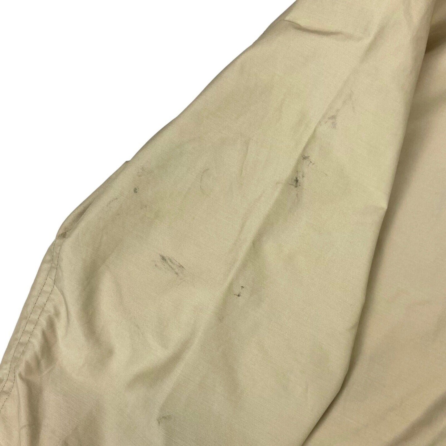 Vintage 90s Beige Nike Embroidered Water Resistant Jacket L