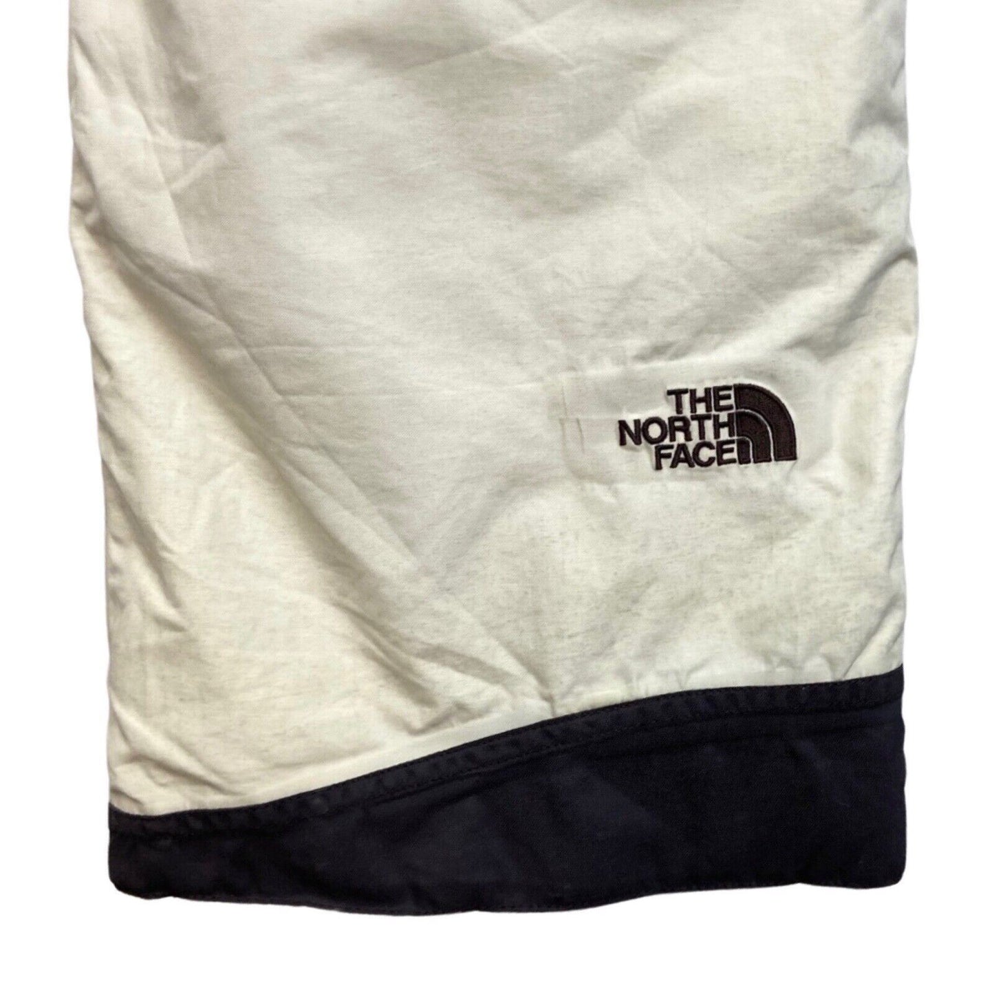 Vintage 90s 00s Cream The North Face Waterproof HyVent Ski Trousers L