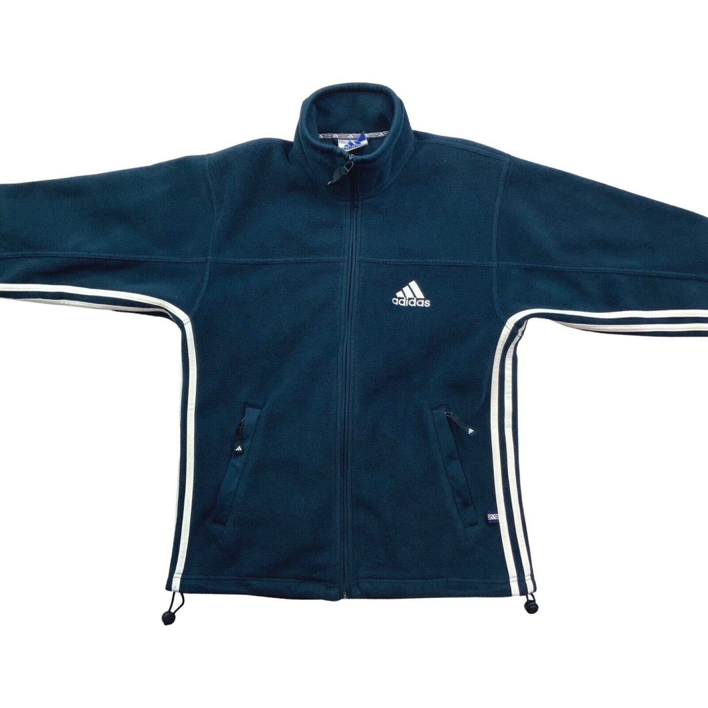 Vintage 90s 00s Navy Blue Adidas Fleece M