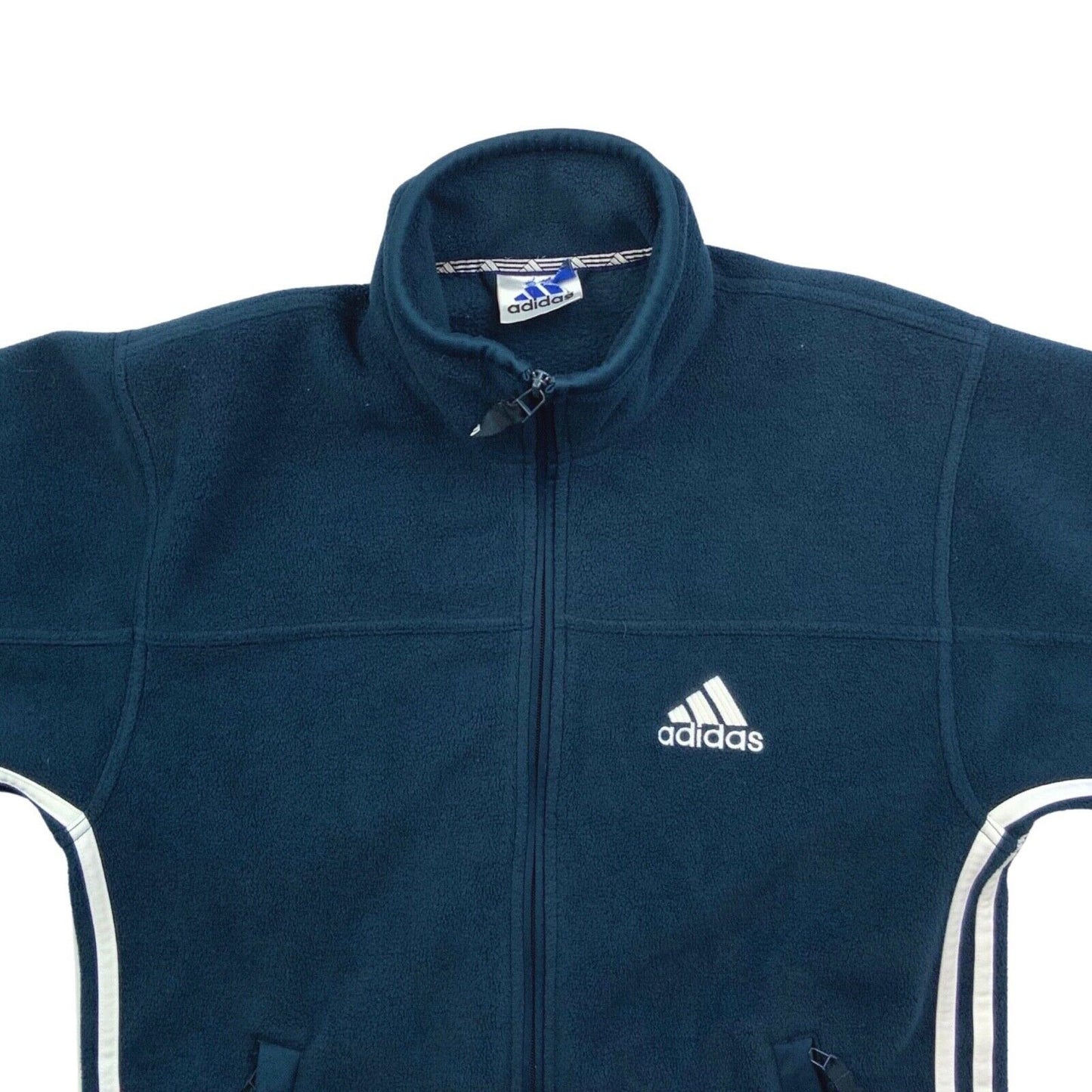 Vintage 90s 00s Navy Blue Adidas Fleece M