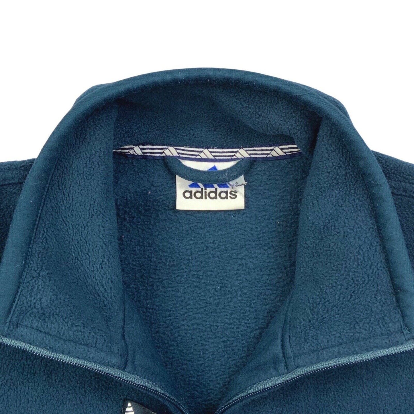 Vintage 90s 00s Navy Blue Adidas Fleece M