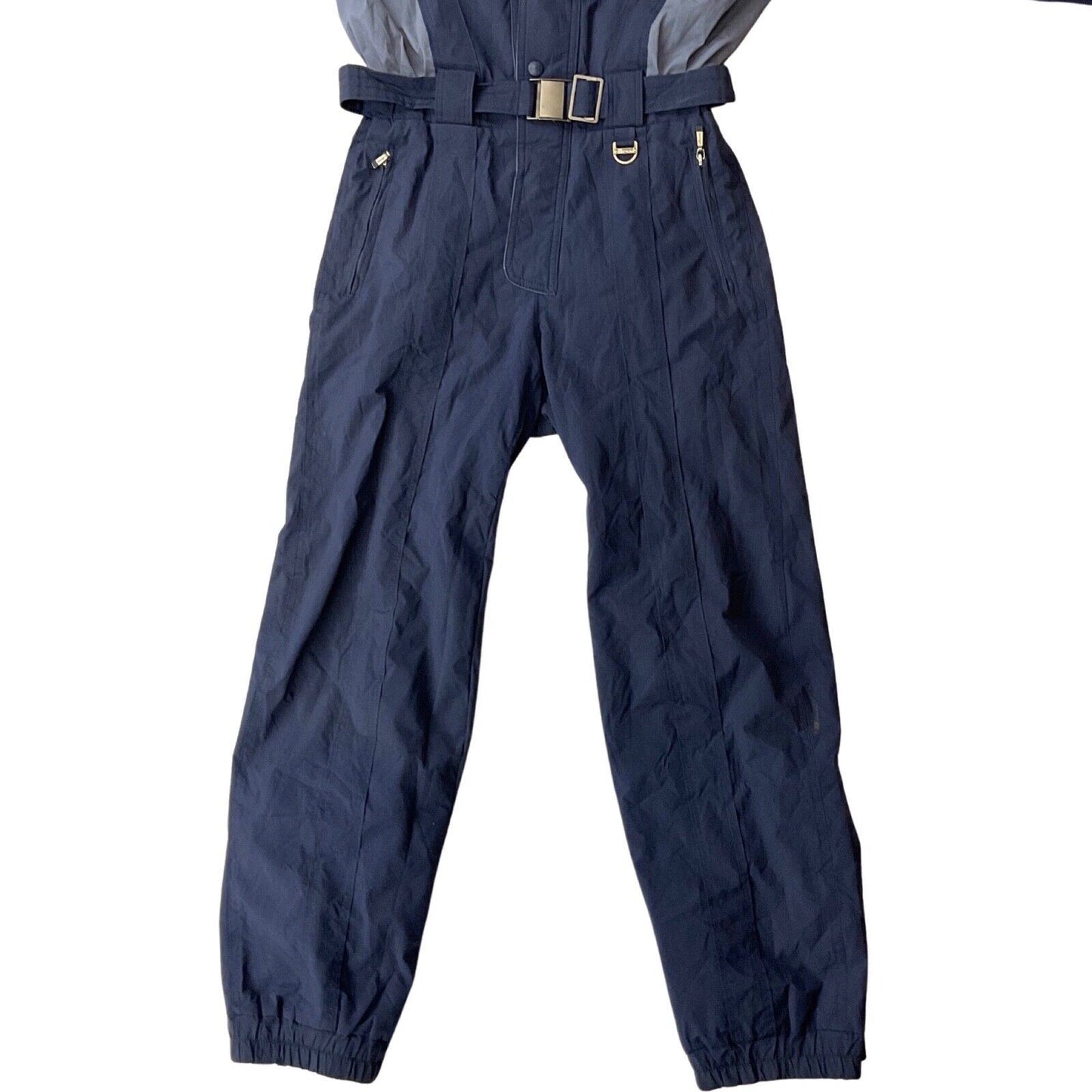 Vintage 80s 90s Navy blue Ellesse Ski Suit Super Racing Gear M