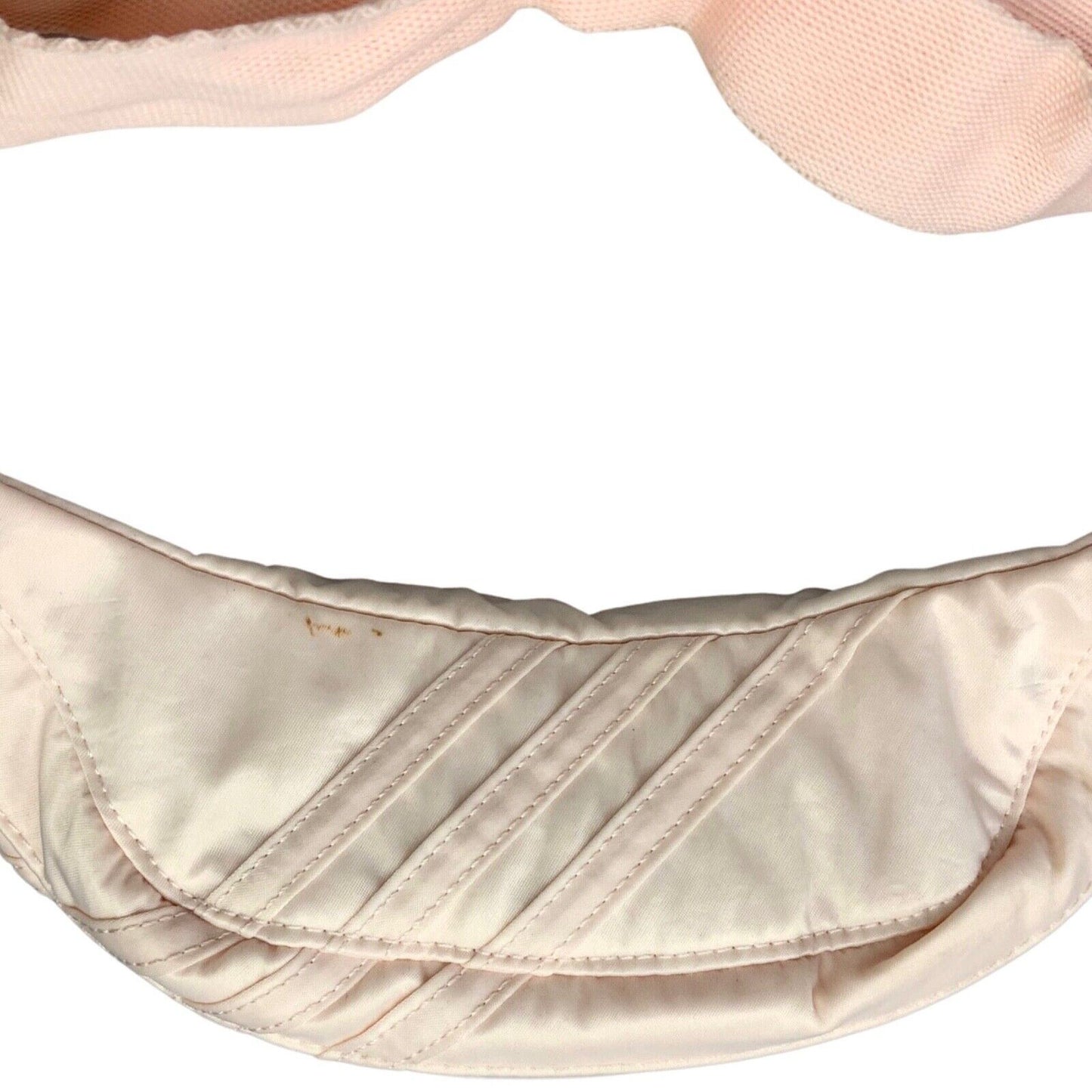 Vintage 90s 00s Baby Pink Adidas Three Striped Cross Body Bum Bag