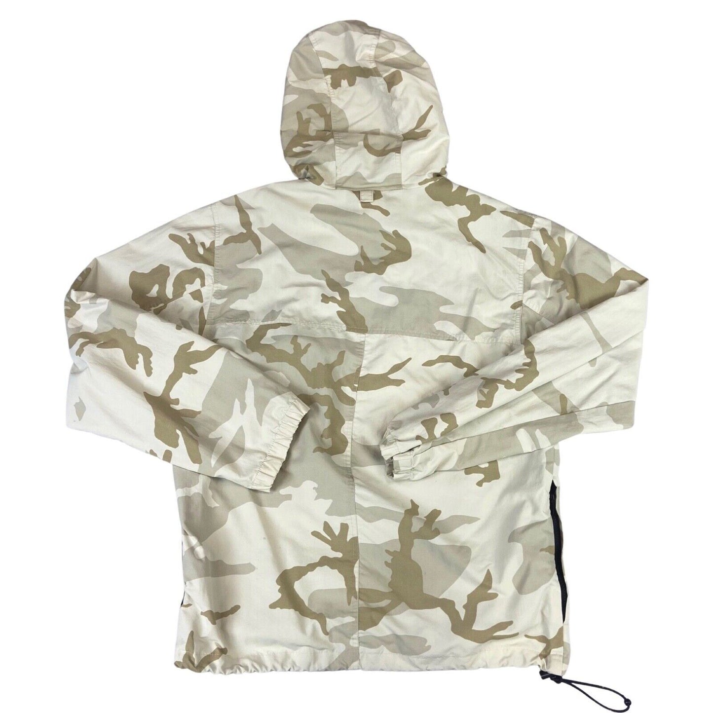 Vintage 00s Cream Carhartt Camouflage Print Pull Over Jacket L