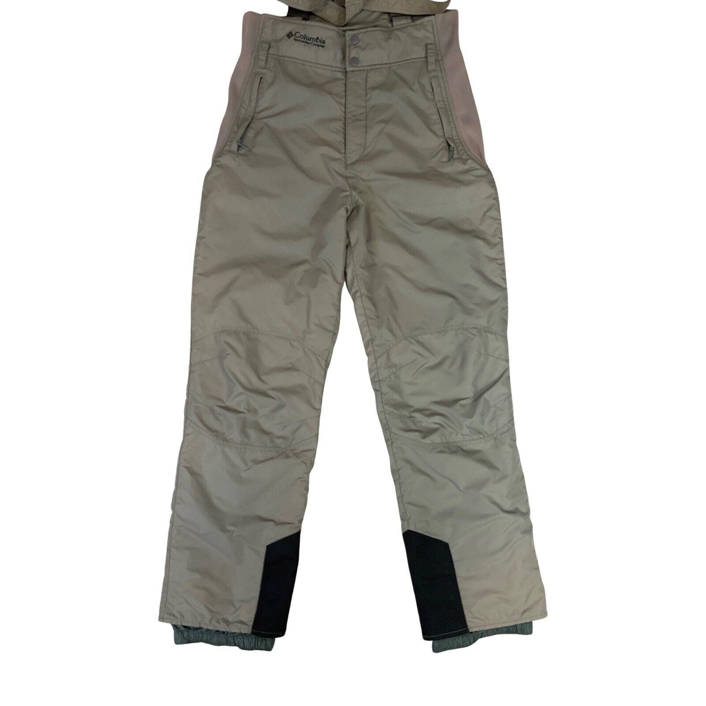 2010s Grey Columbia Sportswear Company Waterproof Ski Salopettes Large
