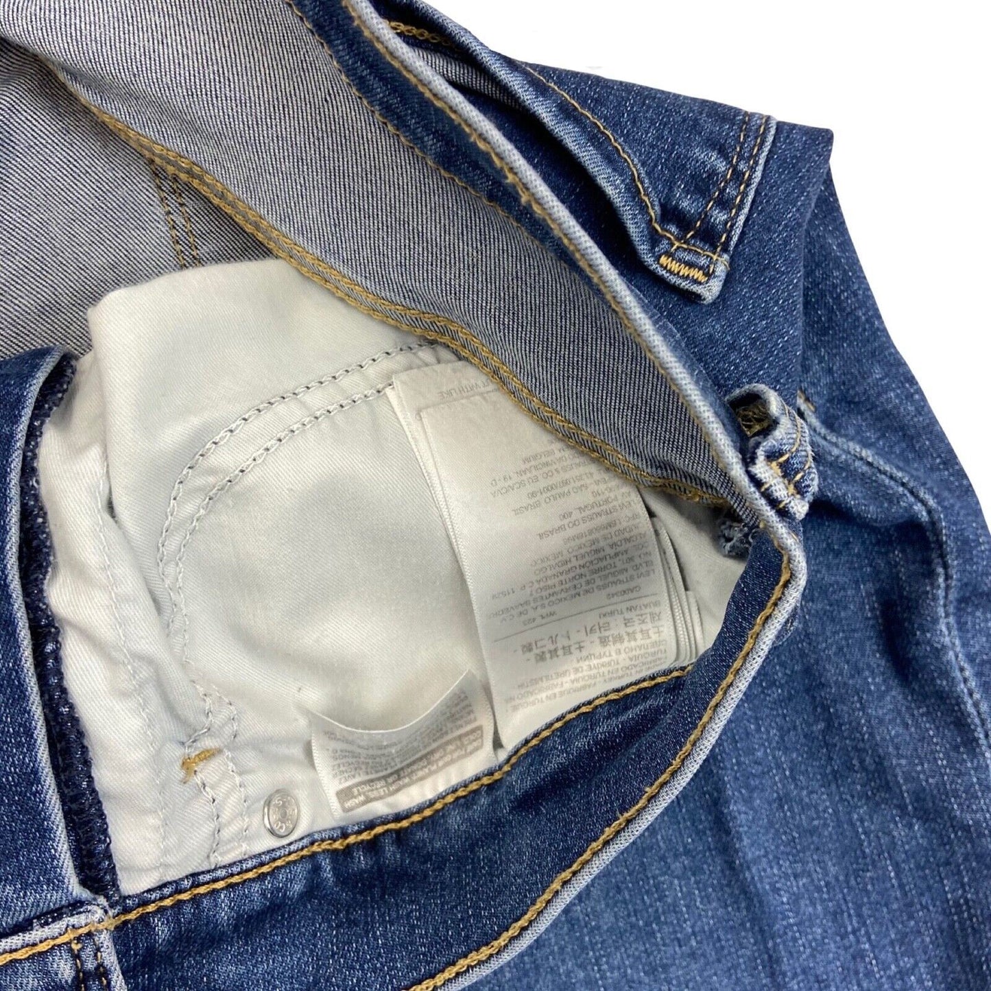 LEVIS PREMIUM 312 SLIM SHAPING BIG E RED TAB PREMIUM DENIM JEANS 30L 32L