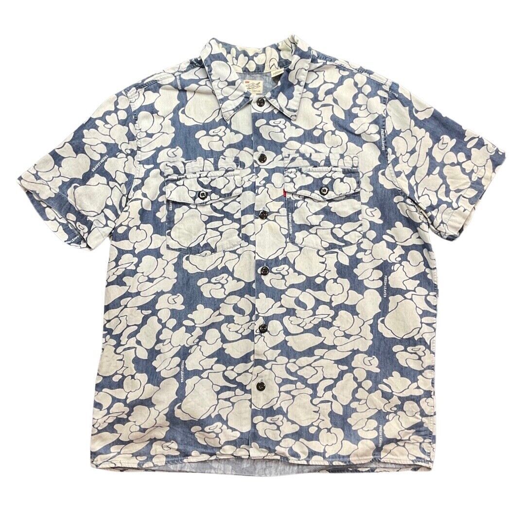 LIMITED EDITION LEVIS JUSTIN TIMBERLAKE FRESH LEAVES COLLAB DENIM SHIRT 50” (46)