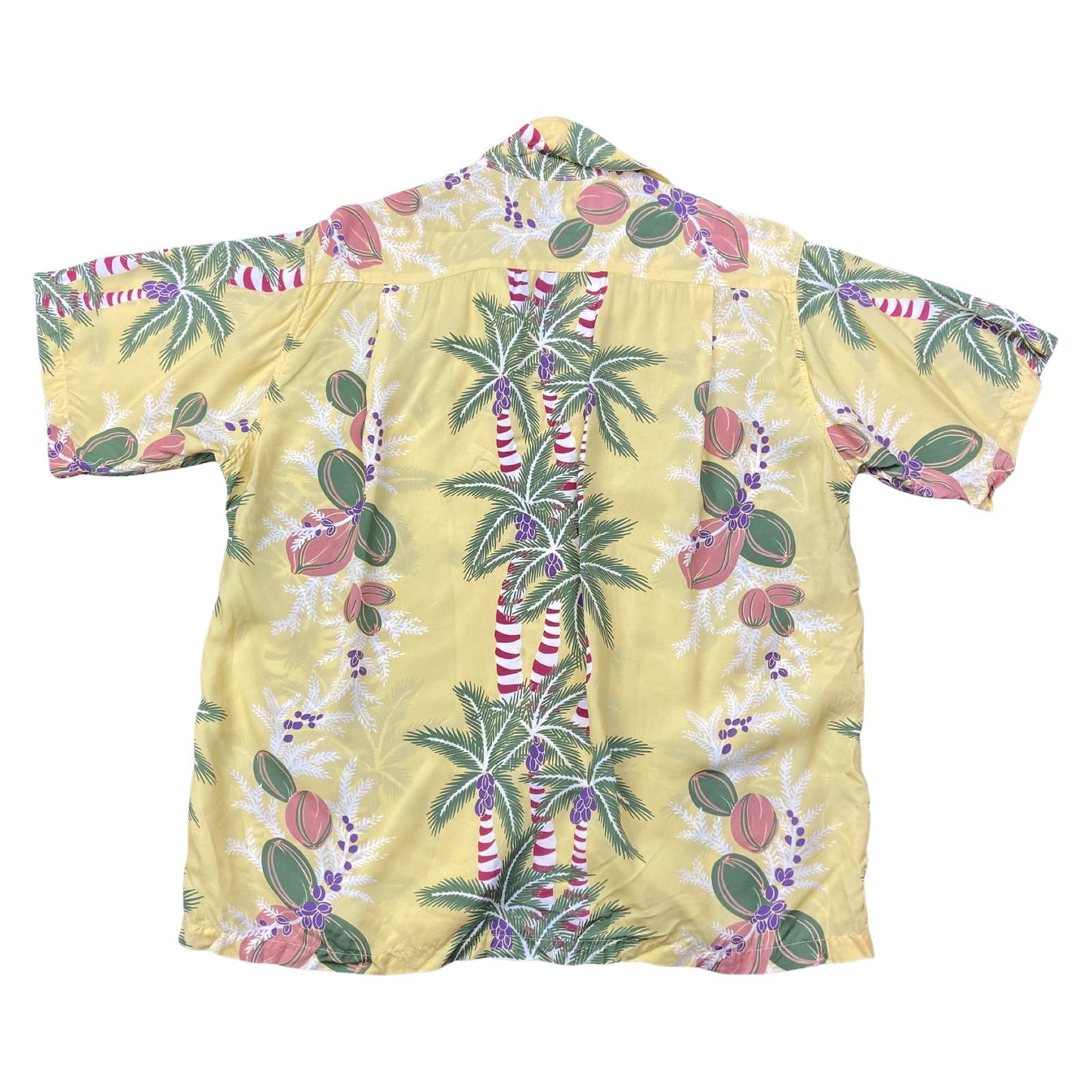VTG SUN SURF TOYO 40s 50s STYLE HAWAIIAN ALOHA SHIRT RAYON ROCKABILLY 44” (40) M