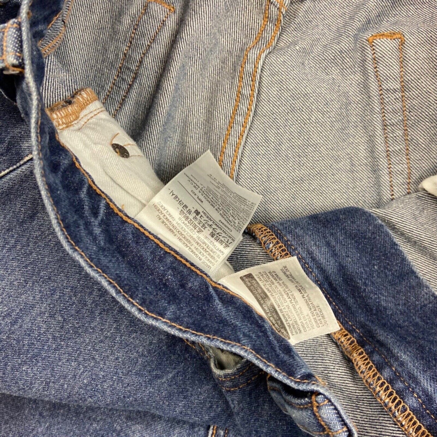 VTG STYLE LEVIS BIG E PREMIUM STRONG HEAVYWEIGHT JEANS ROCKABILLY 34” W 30”L