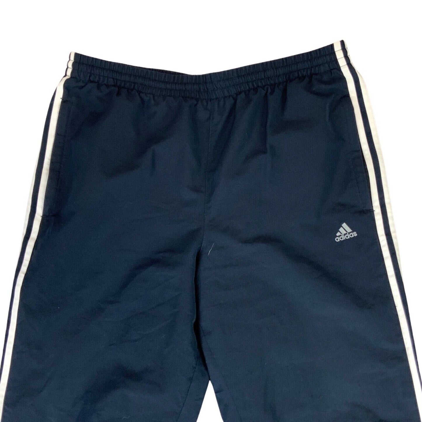 Preloved 2011 Navy Adidas Climalite Track Pants Tracksuit Bottoms L W36 L30