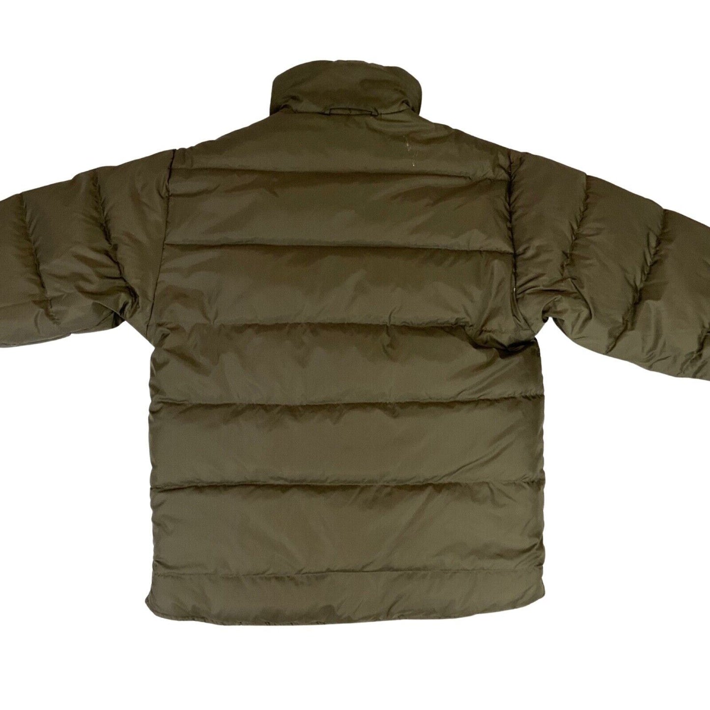 Vintage 90s 00s Navy Brown Helly Hansen Reversible Puffer Coat Duck Down M/L