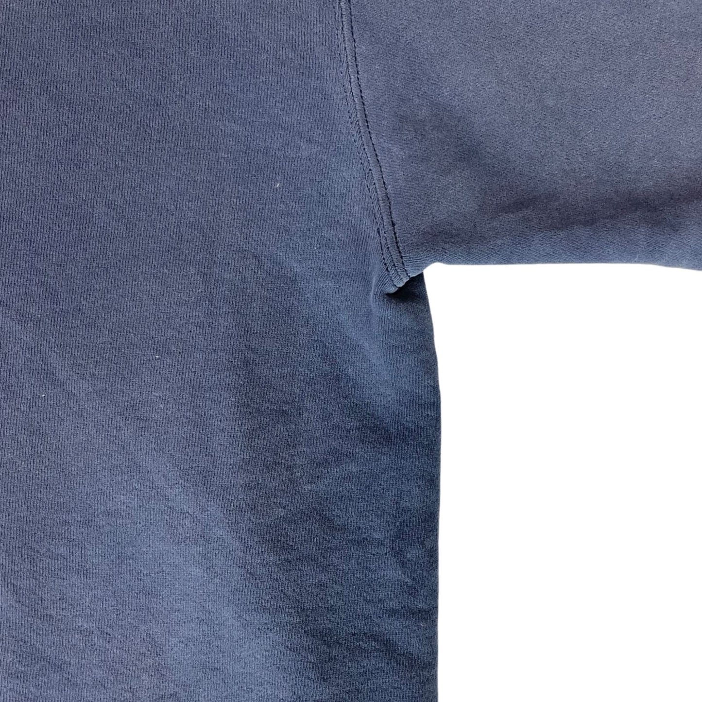 Vintage 90s Navy Blue Nike Swoosh Embroidered Sportswear Varsity Sweater L