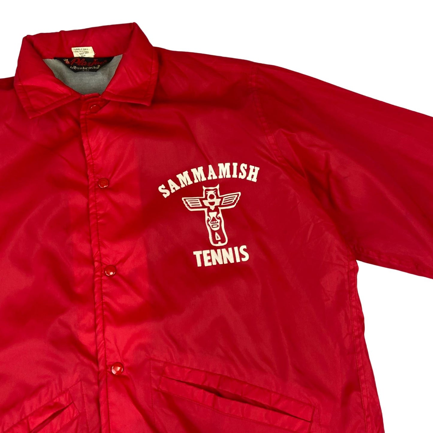 VTG USA SAMMAMISH TENNIS WASHINGTON PLA-JAC LINED NYLON WINDBREAKER 44” L