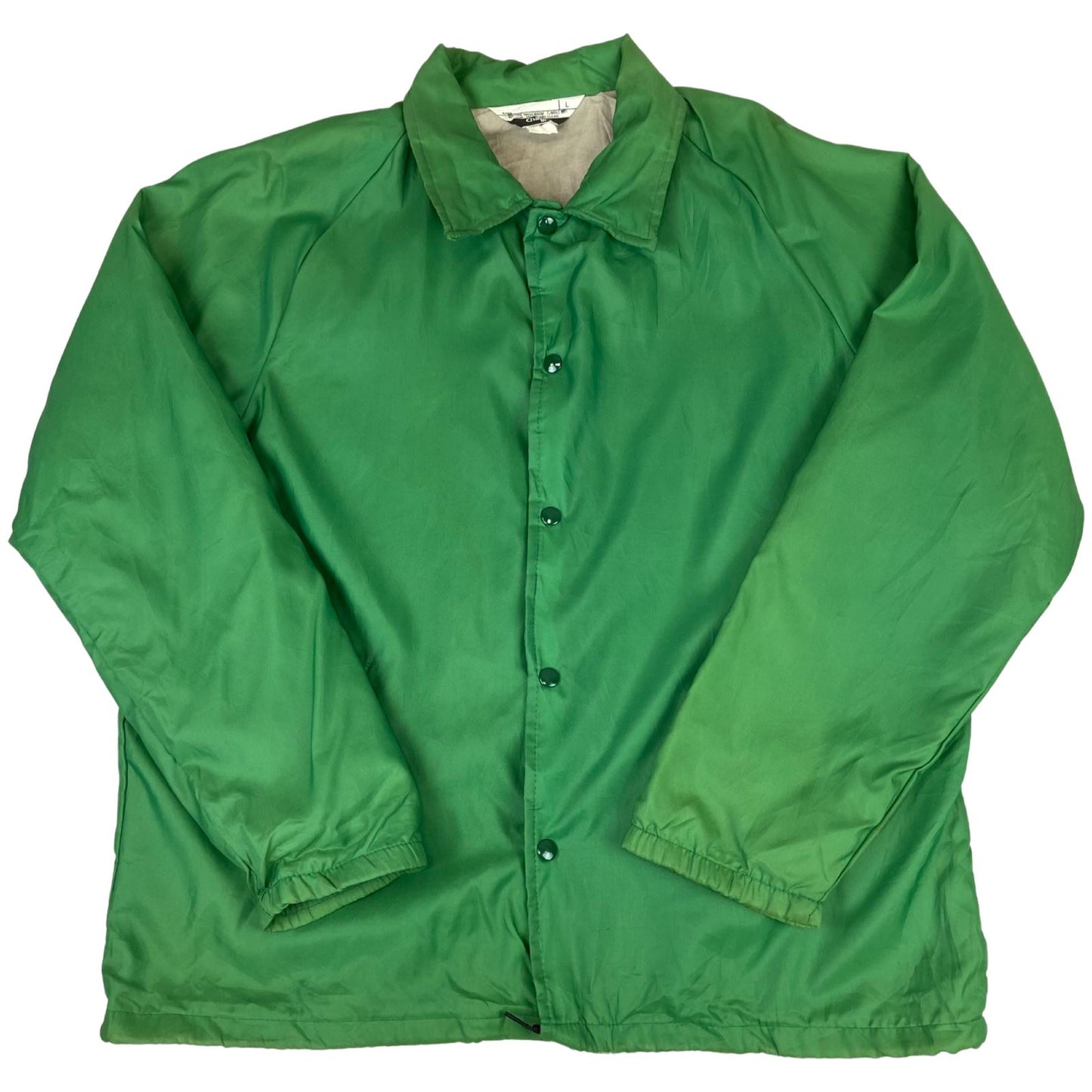 VTG USA JACKSON MICHIGAN STATE SPORT LINED NYLON WINDBREAKER SURFER JACKET 44” L