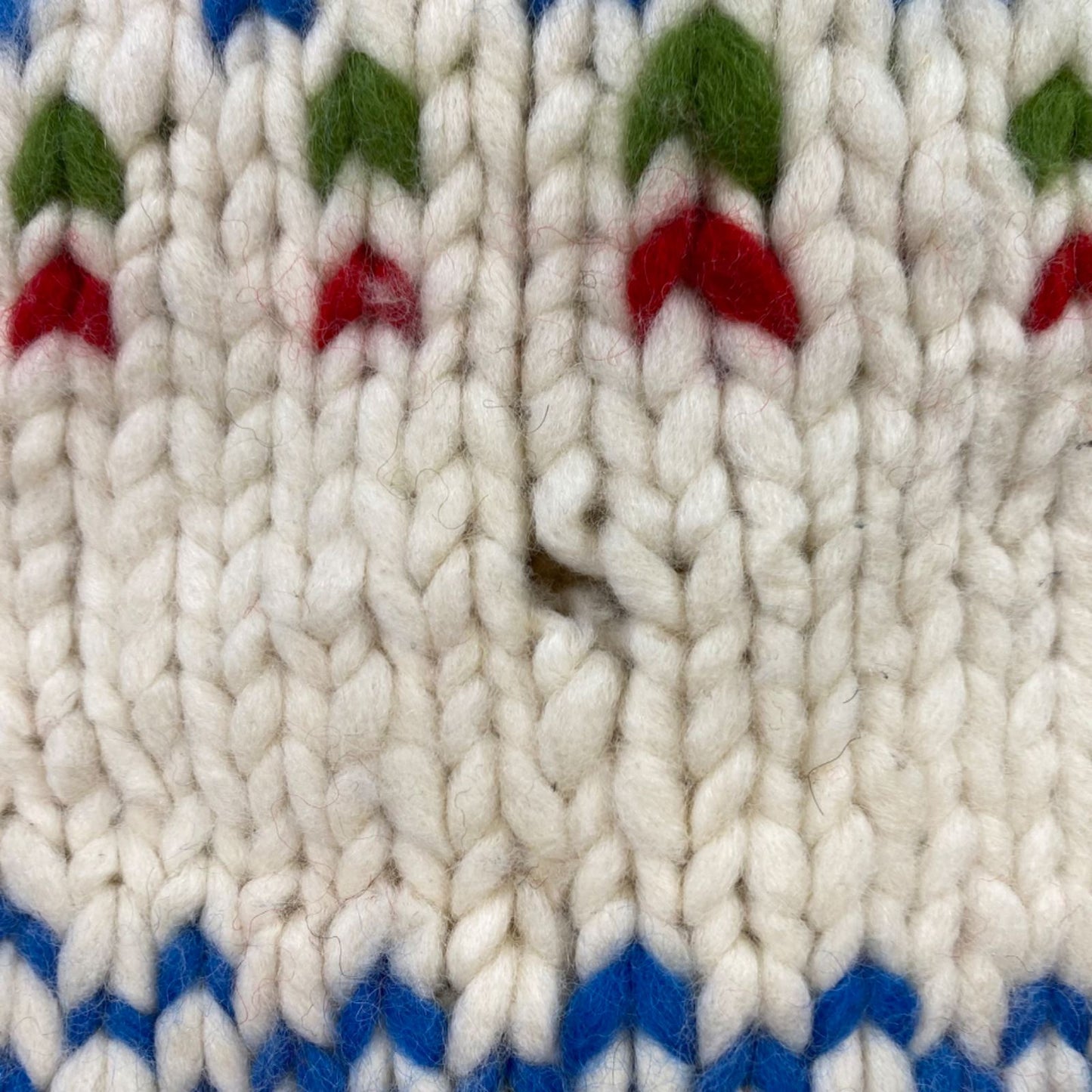 VTG KIDS CHILD NATIVE CANADIAN COWICHAN INDIAN HAND KNIT CARDIGAN ROCKABILLY 28”