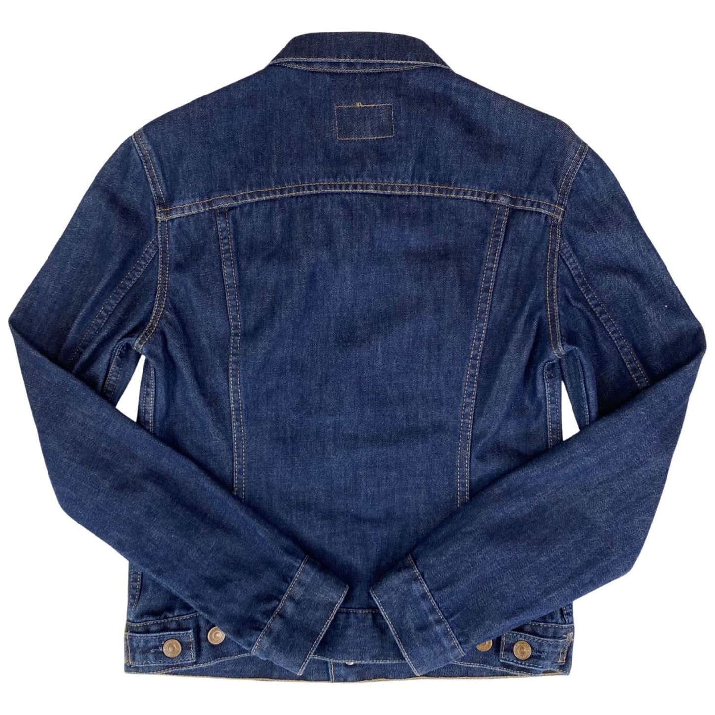 VTG LEVIS FOR GIRLS DENIM TYPE 3 TRUCKER JACKET INDIGO ROCKABILLY MOD 30” XXS