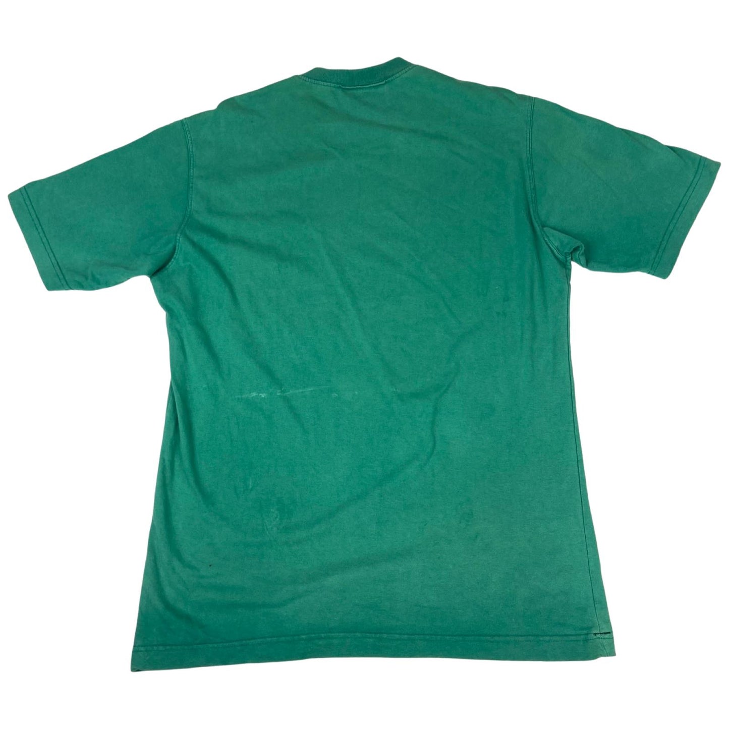 Vintage 90s Green Adidas Equipment Graphic Logo T-Shirt Large