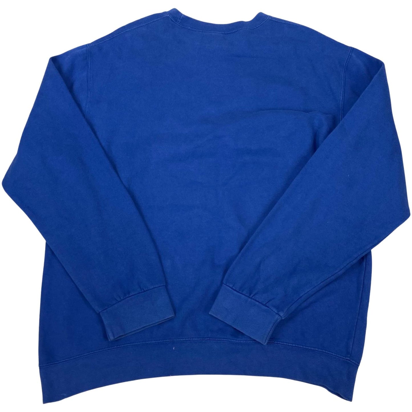 Vintage 80s Blue Peanuts Snoppy Printed Graphic Sweatshirt Jumper Pullover XL