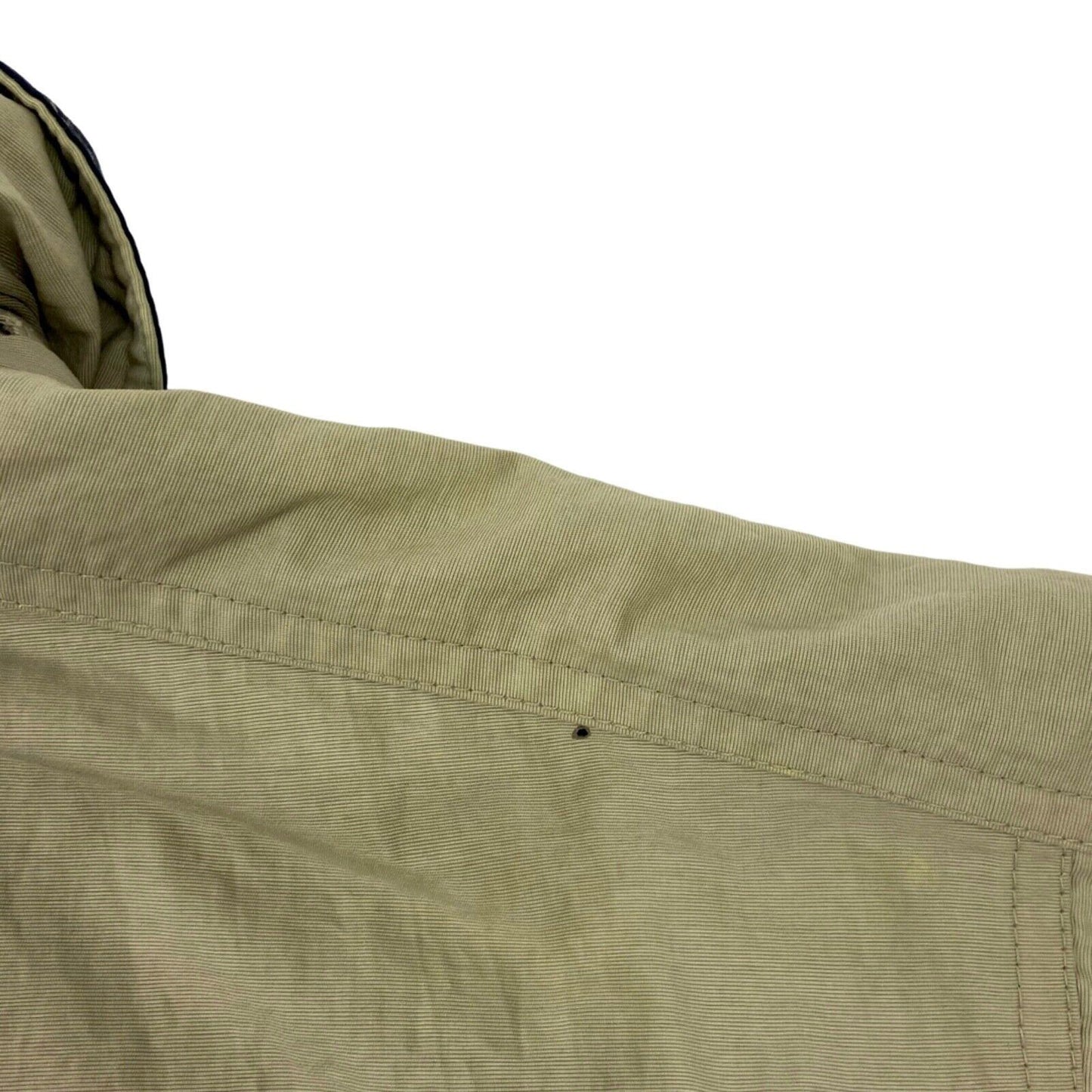 Vintage 90s Beige Kappa Zip Down Embroidered Coat XL