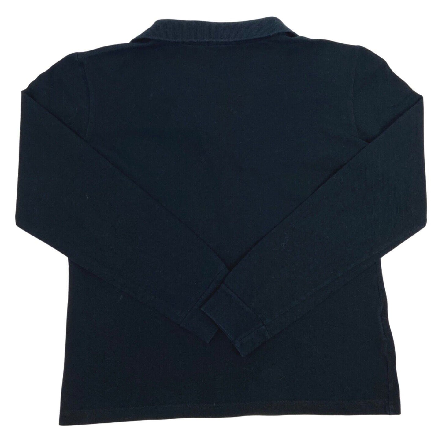 Vintage 90s 00s Black Long Sleeve Fred Perry Diamanté Polo 12 14 M
