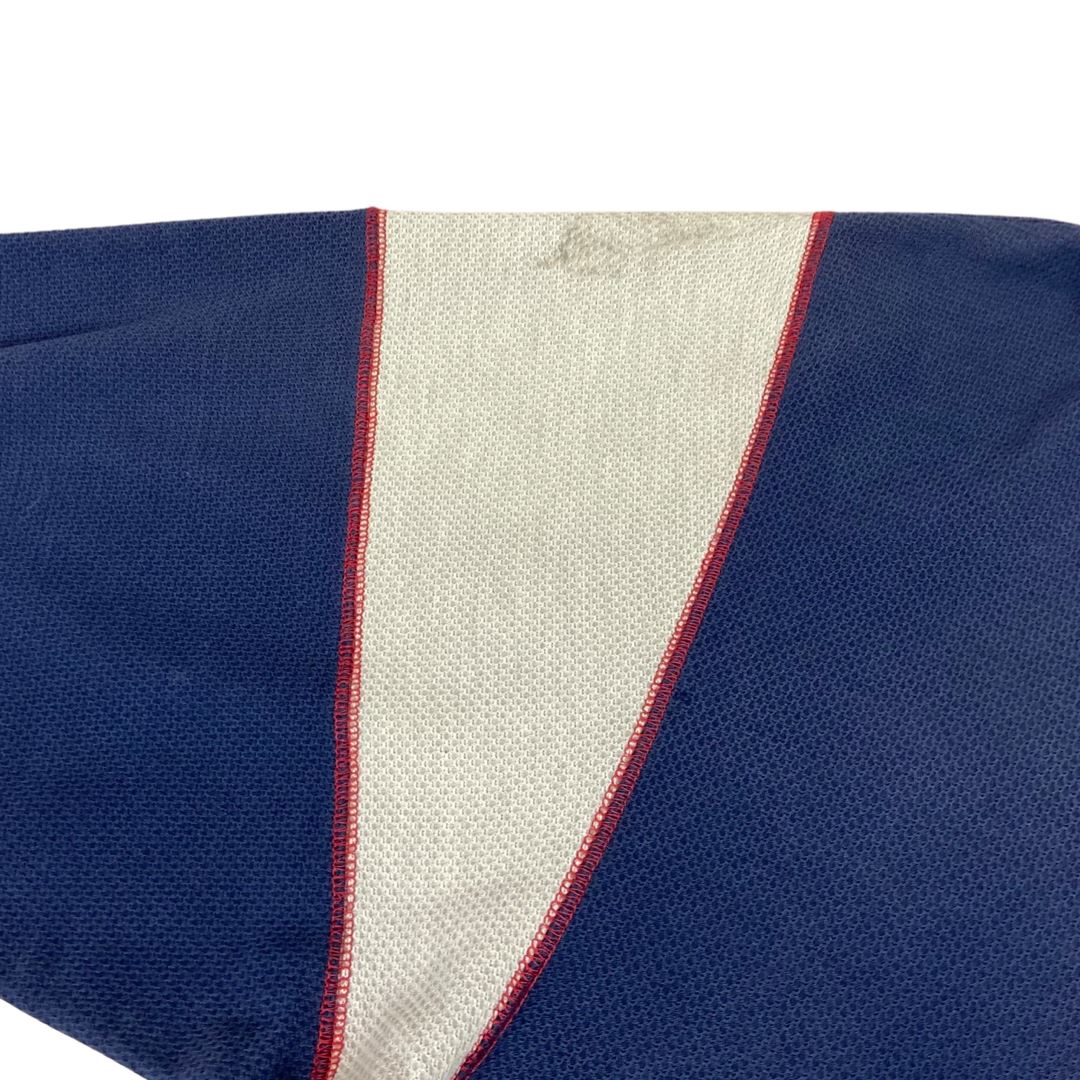 Vintage 90s Blue Grey Olympic Centennial Collection Adidas Oversized Jumper XL