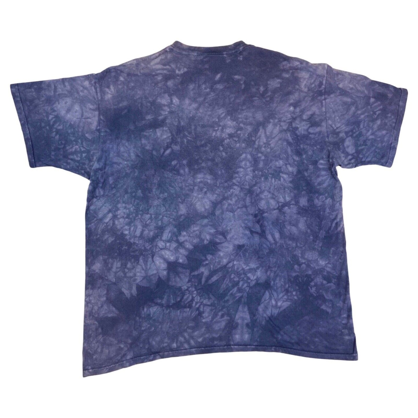 Vintage 90s 00s Purple Tie-Dye The Mountain Graphic T-shirt XL