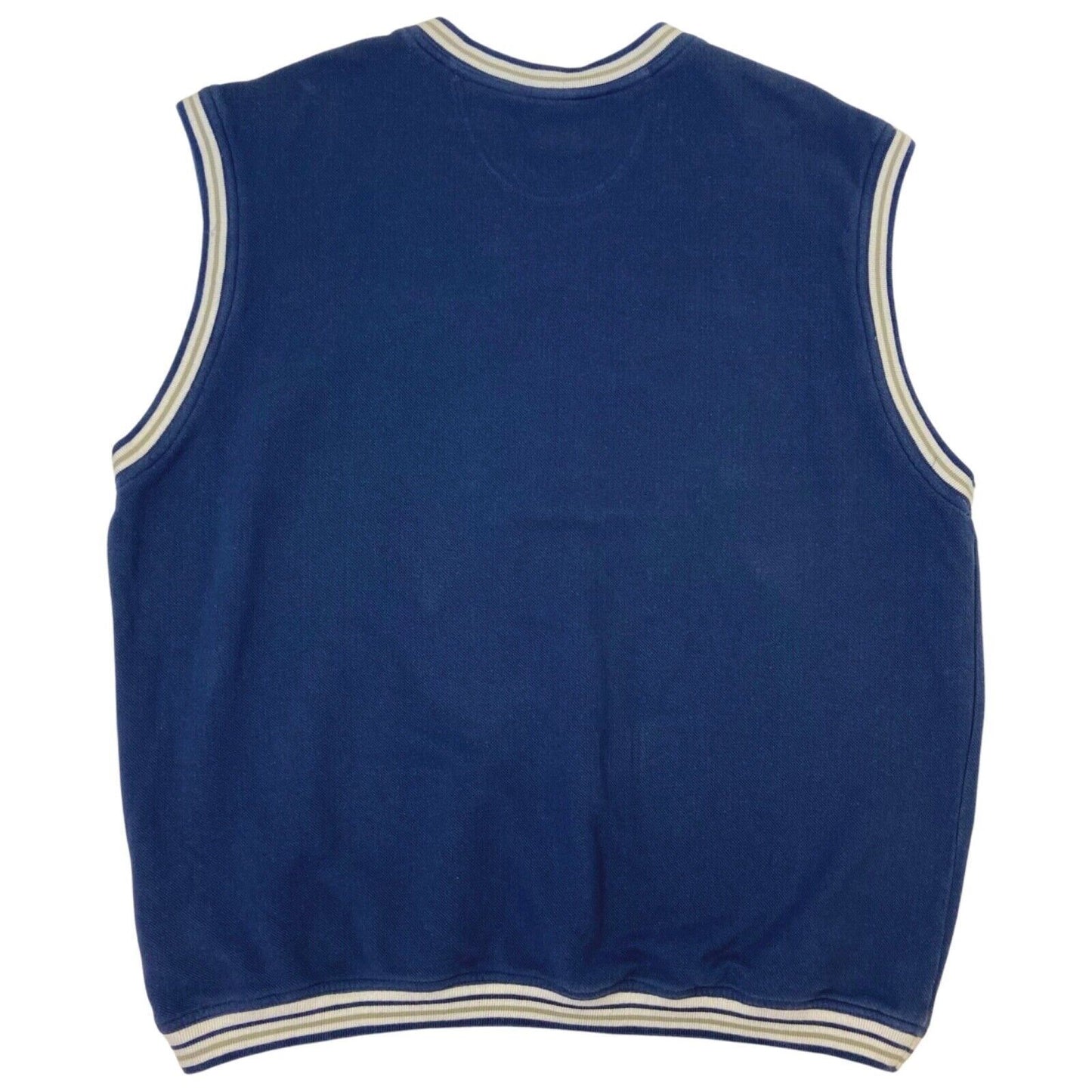 Vintage 90s Blue Embroidered Nike Challenge Court Sweater Vest XL