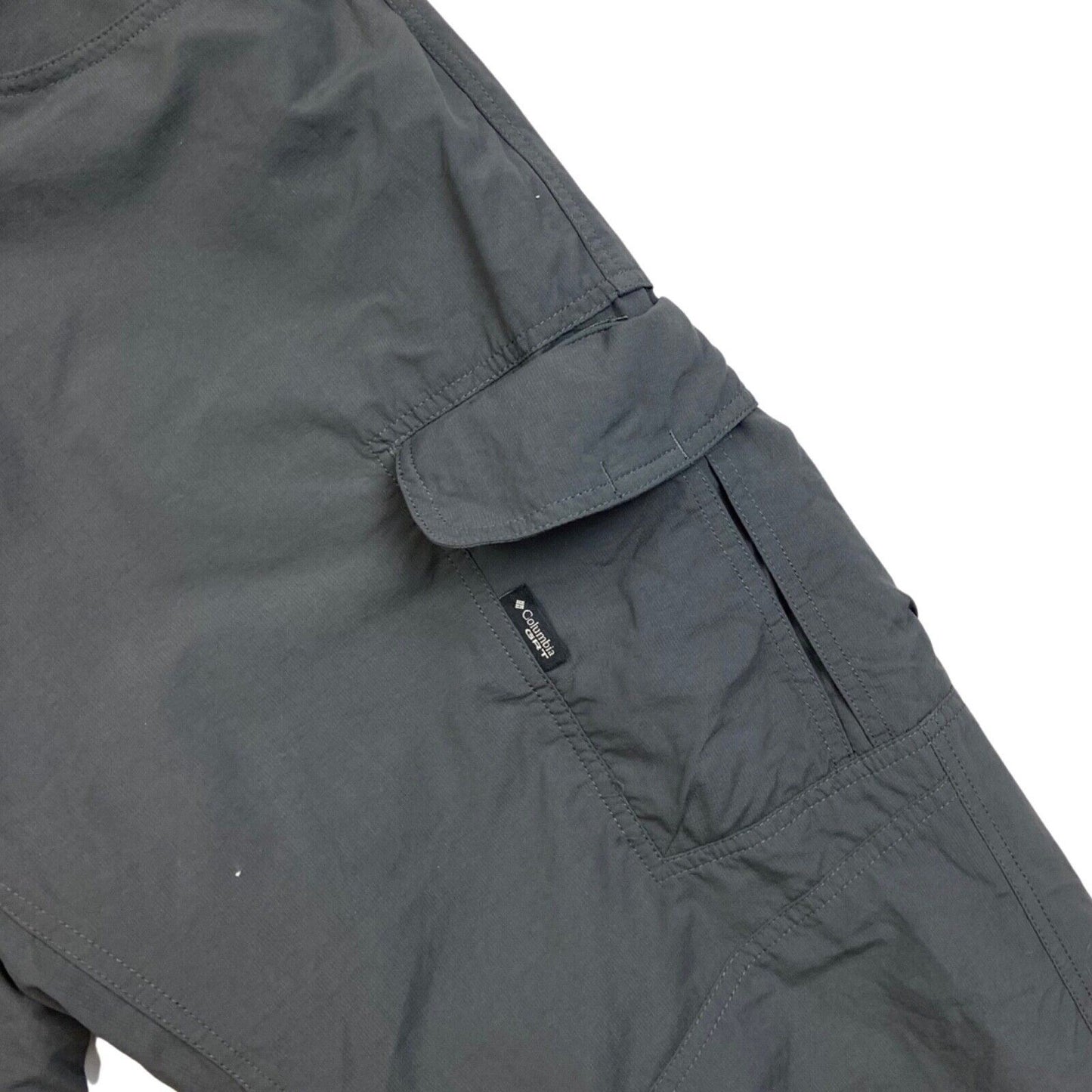 Vintage 90s 00s Dark Grey Columbia Outdoors Cargo Trousers L
