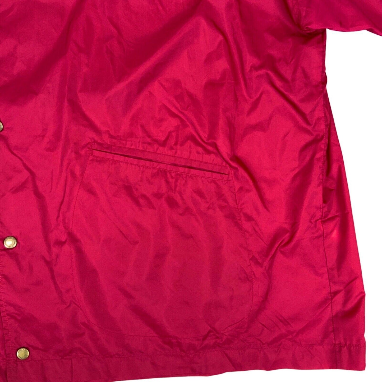Vintage 1996 Red Atlanta USA Games Oversized Lightweight Windbreaker Jacket XL