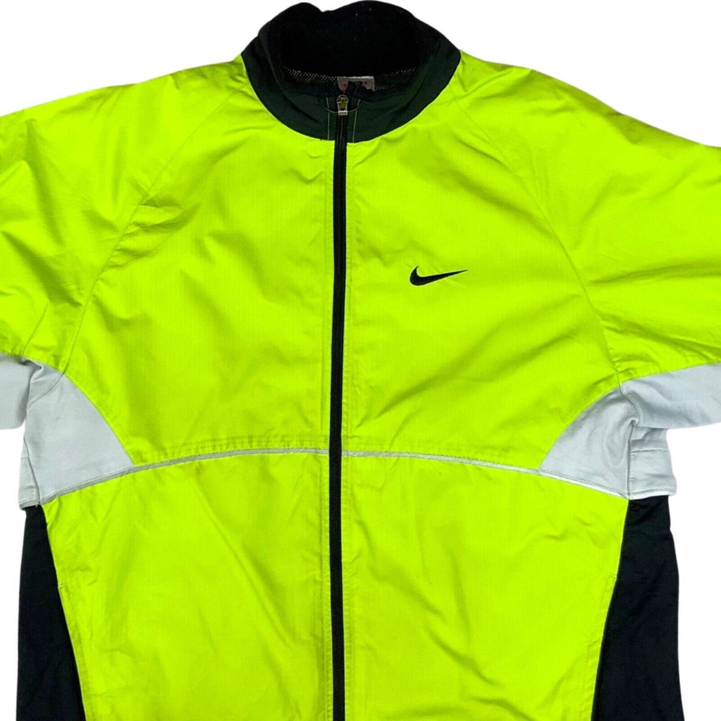 Vintage 90s 00s Volt Green Nike Light Weight Jacket L